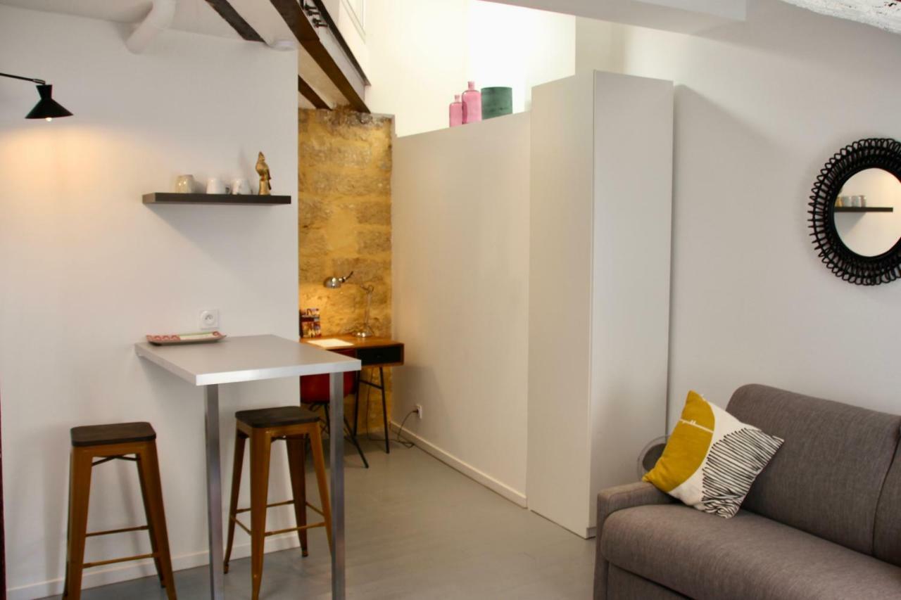Joli studio avec terrasse, coeur historique - protocole sanitaire strict Montpellier Extérieur photo